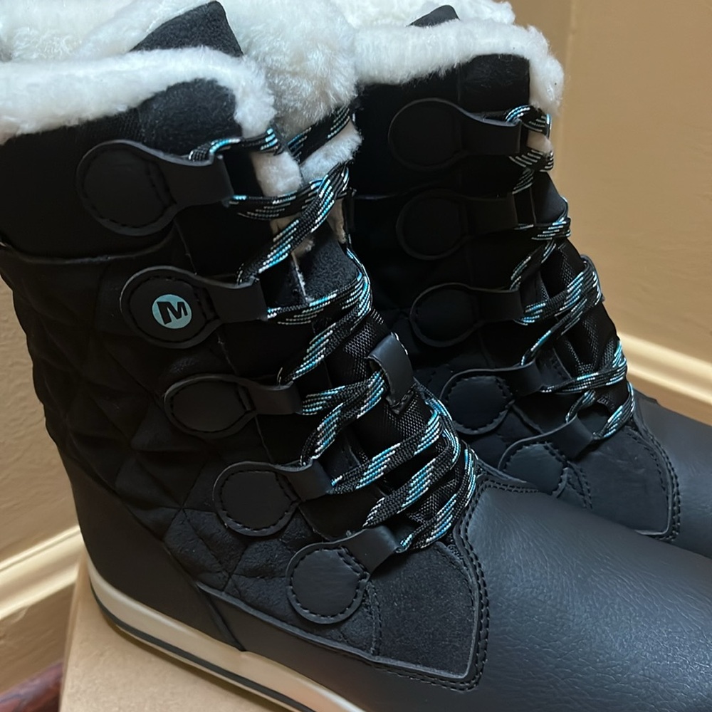 Merrell Heidi waterproof insulated snow boots NEW in box - Picture 5 of 11